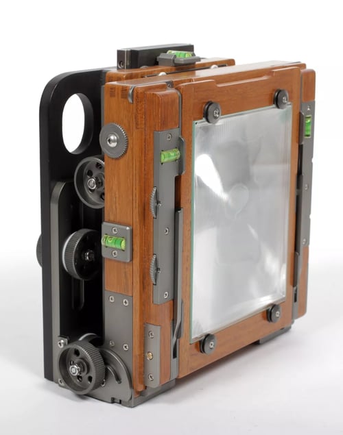 Image of Chamonix 045F-2 4X5 camera W/ 150mm + 210mm APO Lenses + Holders + Film + Fresnel #4836