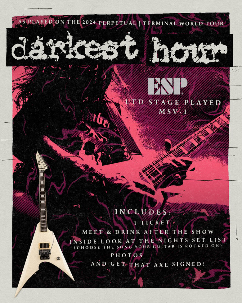 Image of STAGE PLAYED | ESP | LTD | MSV-1 | MIKE SCHLEIBAUM | SIGNATURE GUITAR | VIP PACKAGE!