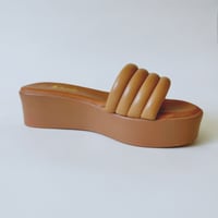 Image 1 of Tanned Rose Platform Sandals