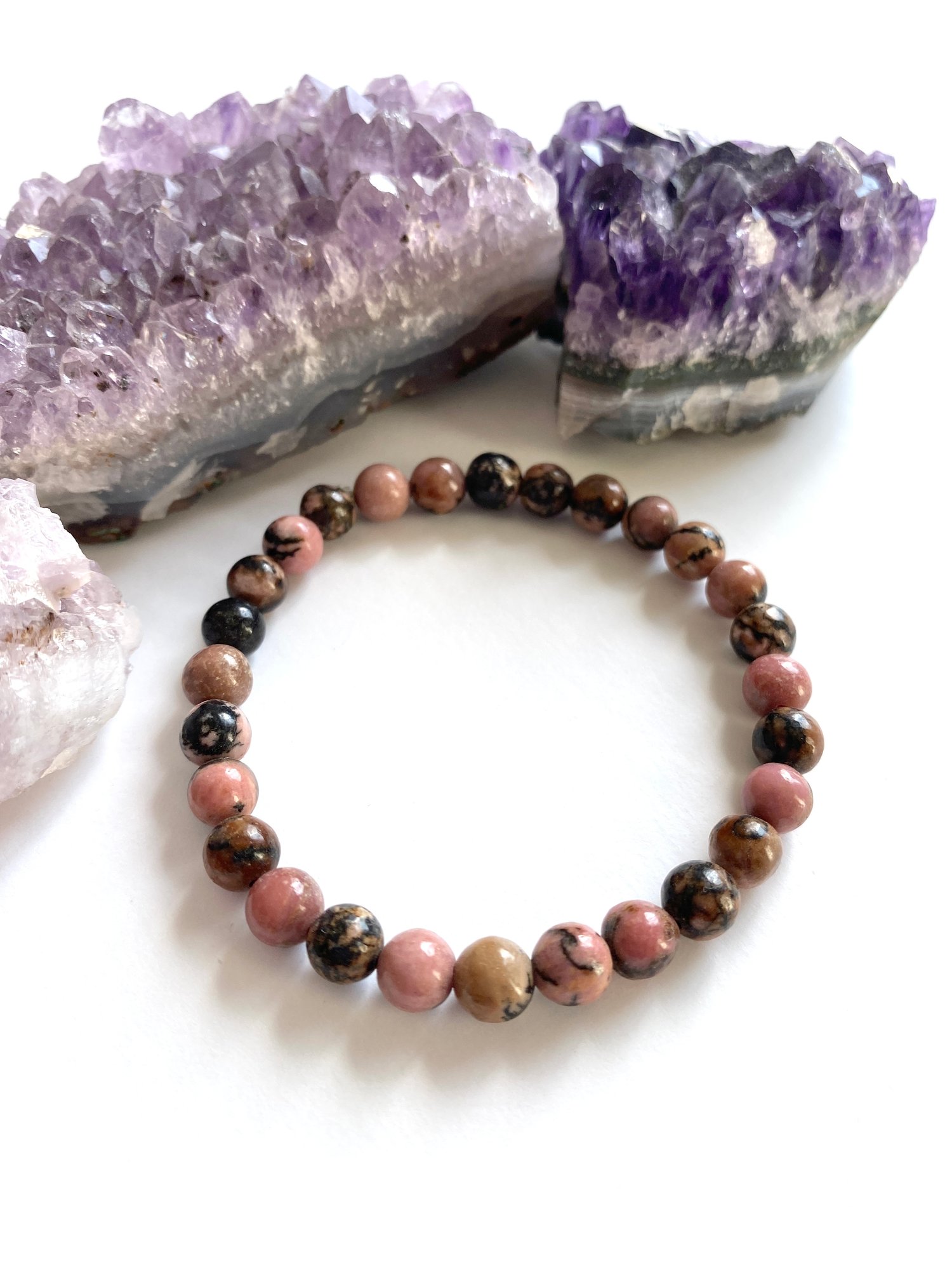 Image of Rhodonite Stacking Bracelet