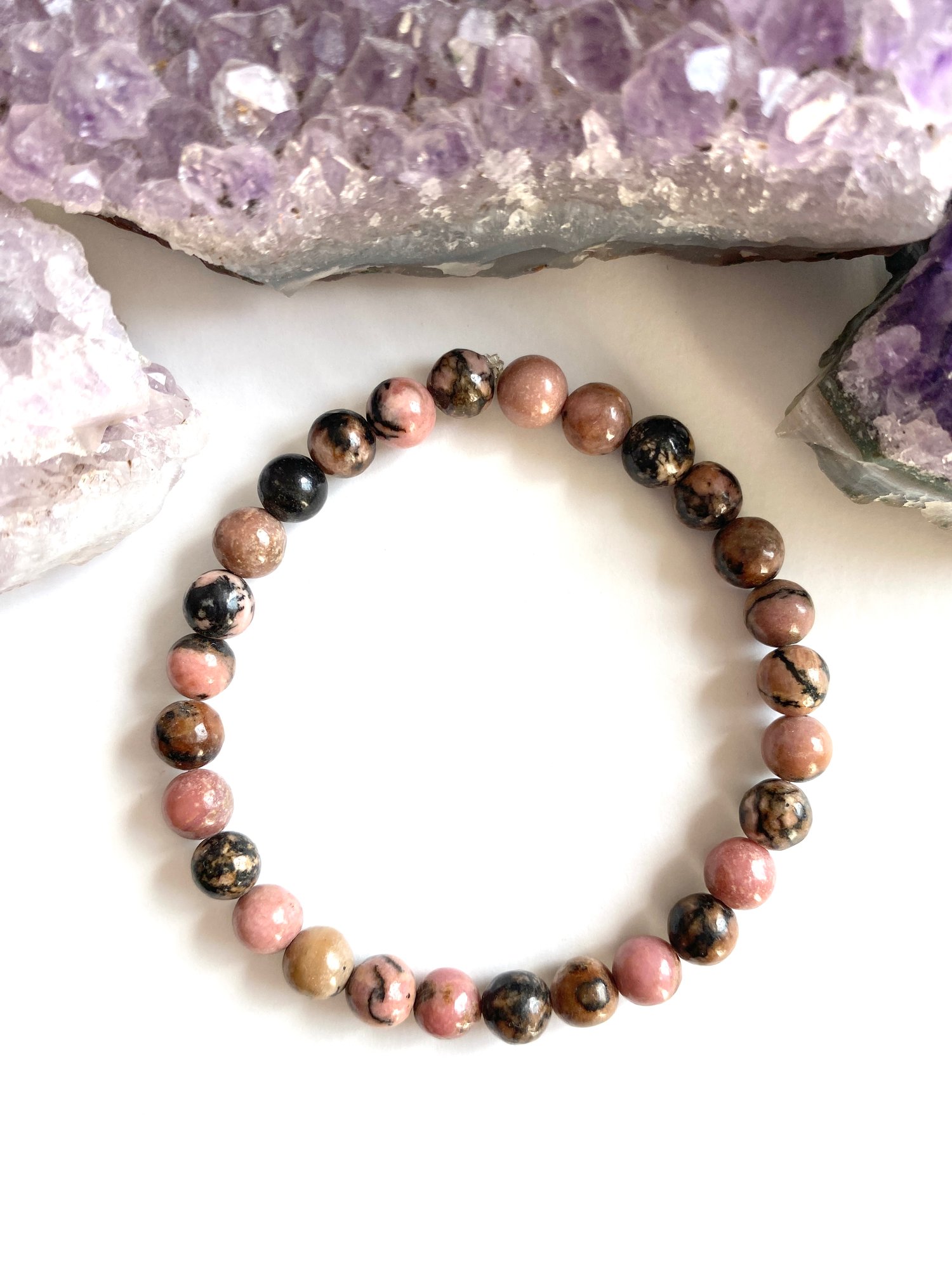 Image of Rhodonite Stacking Bracelet