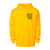 Yellow Twist Logo Heavyweight Hoodie