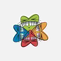 Image 1 of 4 Hearts Sticker Candy