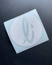 Laundry Ink Logo Decal