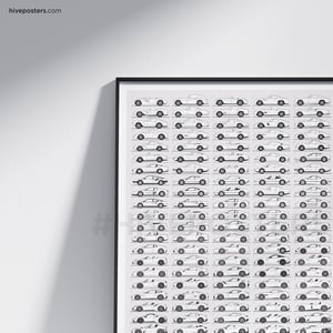 Ferrari Evolution Poster