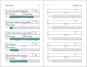 Image of Fanfiction Writing Planner