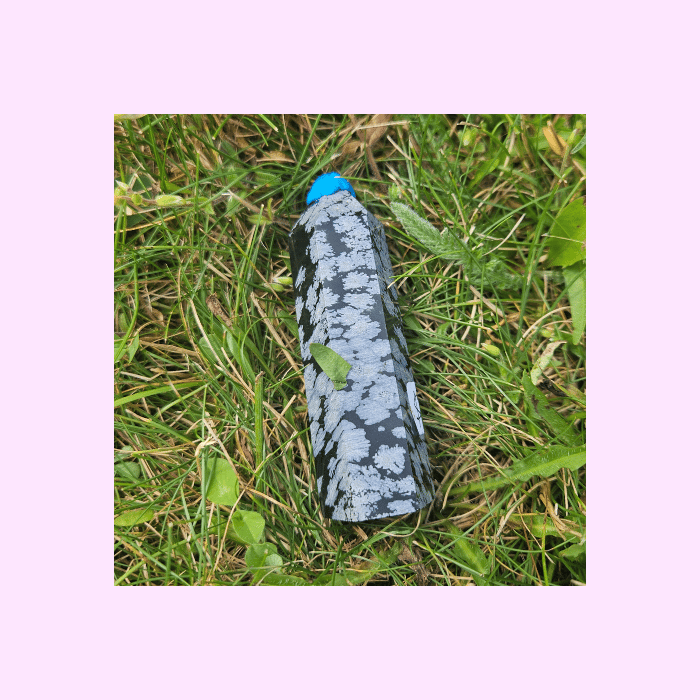 Image of Snowflake Obsidian Tower