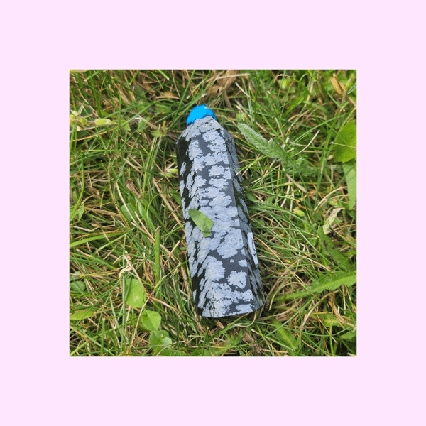 Image of Snowflake Obsidian Tower
