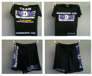Image of 2011 Team MDM Tees and Fight Shorts