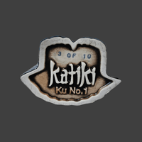 Image 4 of Katiki ARTIST SERIES Ku No.1 Tiki Mug Limited Edition of 10 (Pa'akai Kai) FREE SHIPPING