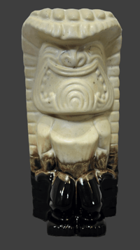 Image 1 of Katiki ARTIST SERIES Ku No.1 Tiki Mug Limited Edition of 10 (Pa'akai Kai) FREE SHIPPING