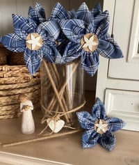 Image 3 of Memory Flowers custom created from a clients loved ones Flannel shirt
