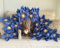 Image 1 of Memory Flowers custom created from a clients loved ones beautiful Matron of Honour suit