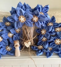Image 2 of Memory Flowers custom created from a clients loved ones beautiful Matron of Honour suit
