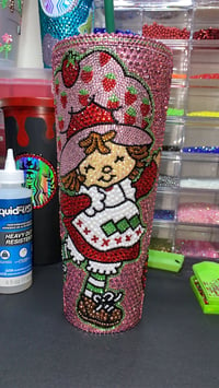 Image 1 of Strawberry shortcake Starbucks Tumbler 