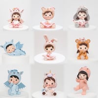 Image 1 of Baby Wearing Bodysuit Cake Topper