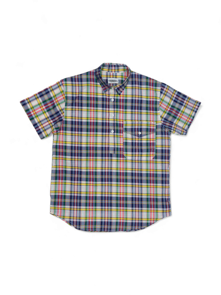 Image of Terry Checkered Overshirt 