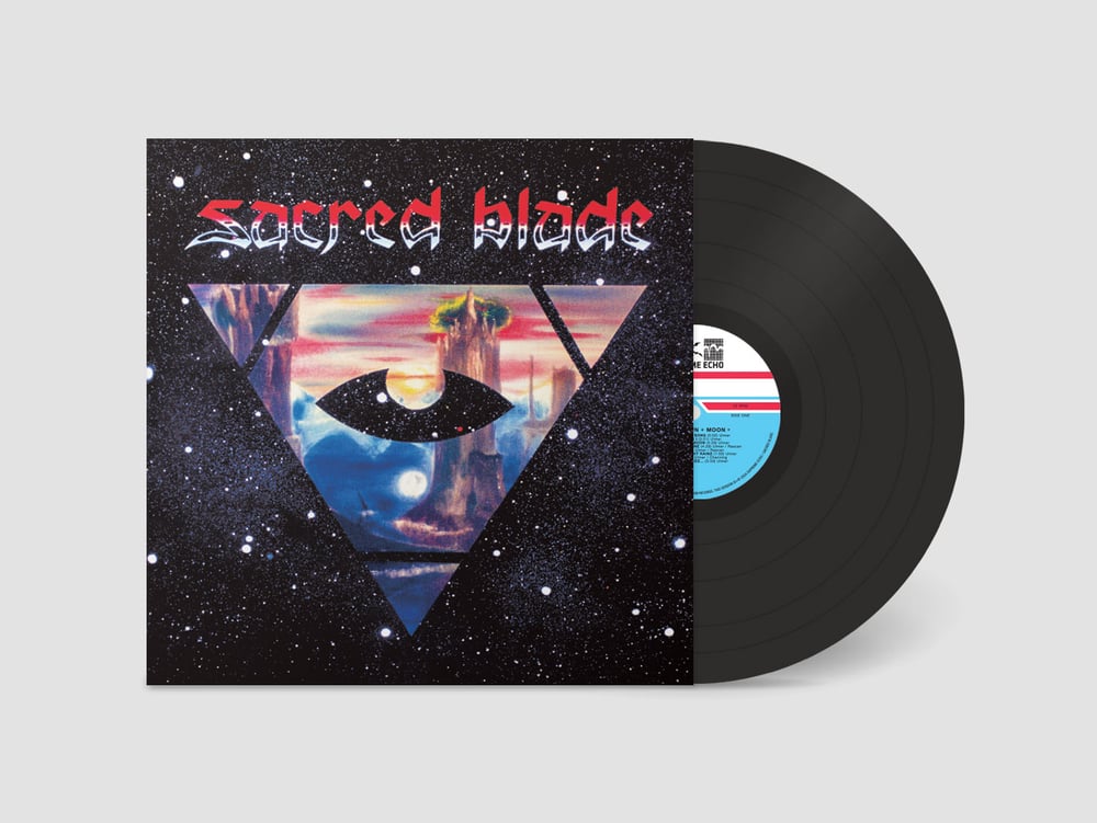 Image of SACRED BLADE - "OF THE SUN + MOON" (1986) LP