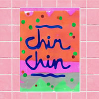 Image 1 of Chin Chin Open Edition Print 