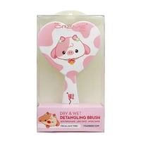 Image 2 of Strawberry Cow Detangling Brush