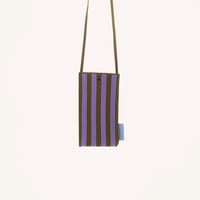 Image 1 of Phone pouch • sunset lilac + costa green