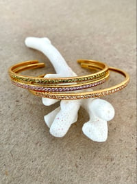Image 1 of ❣️Soldes : bracelets zircons réglables  