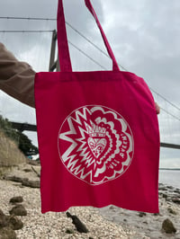 Image 3 of Pink ‘Ull Queen Tote Bag