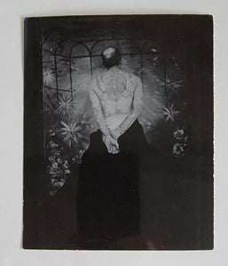 Image of original antique vintage kobel sample tattoo bert grimm tattooed man photo 4x5