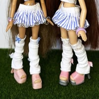 Image 2 of CANDY PINK BOW BALLET SOCKS