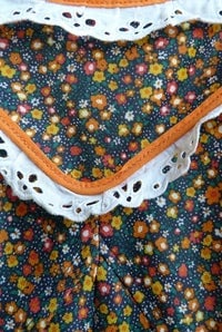 Image 2 of 1970s Floral Midi Dress