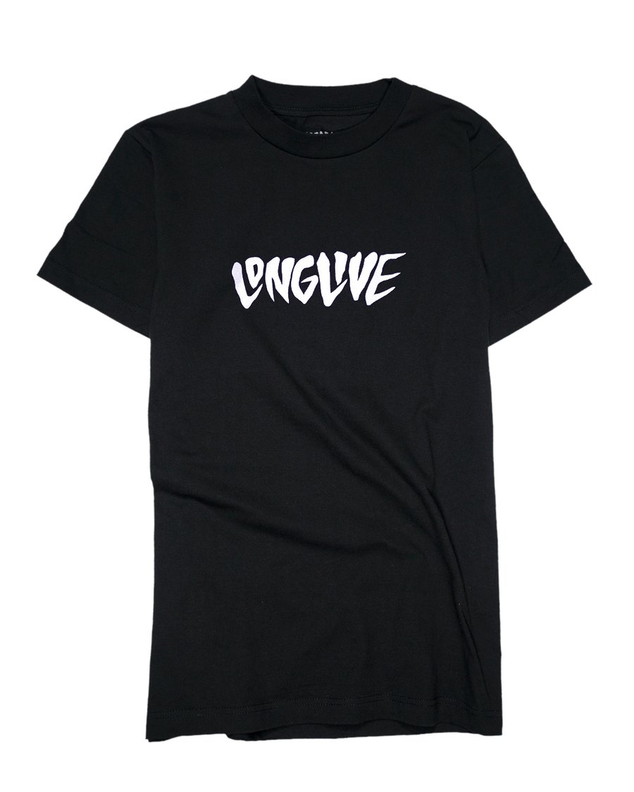 Image of Creepy Logo Black Tee