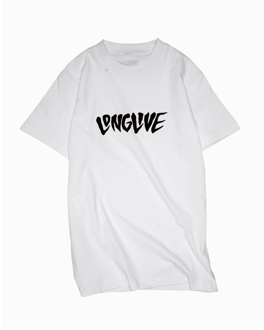 Image of Creepy Logo White Tee