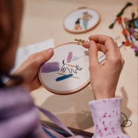 Image 2 of BERLIN WORKSHOP, intuitive hand embroidery