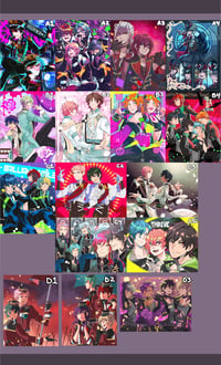  Enstars 8.5x11 Holographic Prints