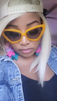 Retro Oversized Cat Frames