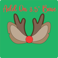 Image 2 of Reindeer Bow - Add On- Die1151