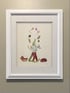 Cajun Encounters Original Watercolor Framed Image 5