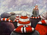 Image 2 of ‘Going to the Match’ (Oil painting).