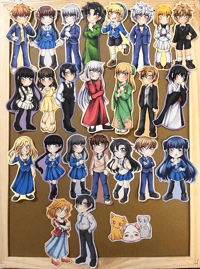 Fruits Basket Sticker Set