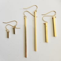 Image 2 of The Bar Earrings