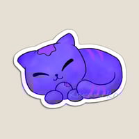 Image 2 of [Fruity] Blueberry Mellow Meow Custom Hand Painted
