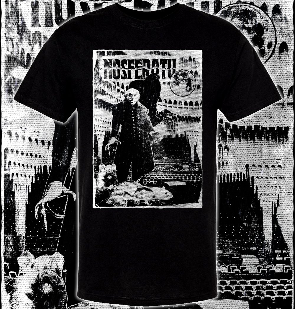 Nosferatu He Is Coming T-Shirt Nosferatu He Is Coming T-Shirt