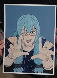 Mihato - Jujutsu Kiasan Fanart Artprint