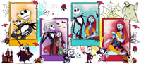 Double Sided Uv Dtf Wrap NBC Cards  Halloween W0875