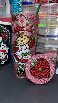 Image 2 of Strawberry shortcake Starbucks Tumbler 