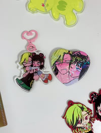 Image of bucchigiri marito/mahoro charm + stickers