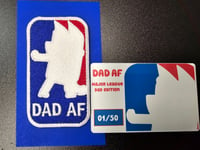 DAD AF sports patch  ****LIMIT 2****