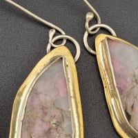 Image 3 of Rhodonite Wings Earrings