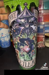 Image 3 of BeetleJuice Rhinestone Tumbler 