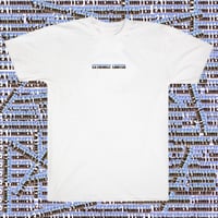 Image 1 of Chrome font t-shirt